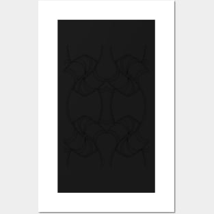 Abstract Uncoloured 123 Posters and Art